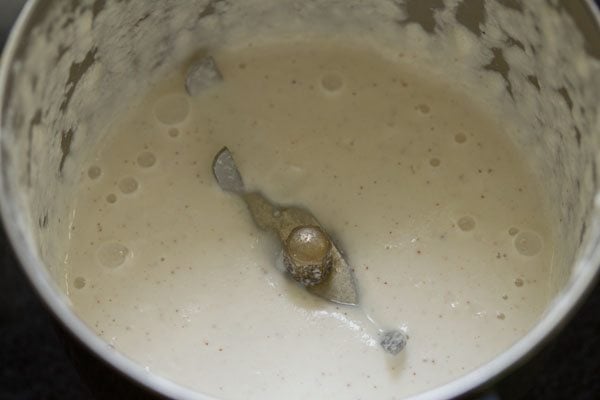 making mushroom korma recipe