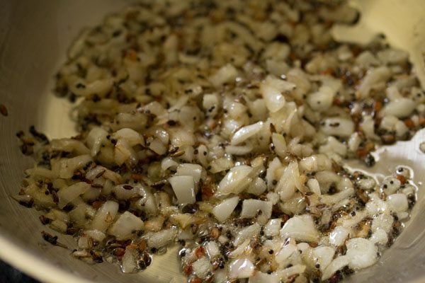 making mushroom korma recipe