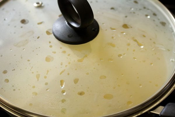 making mushroom kurma recipe