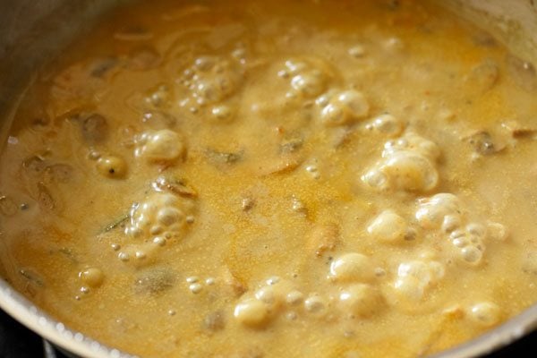 mushroom korma recipe