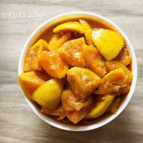 Nimbu ka Achar   Nimbu ka Khatta Meetha Achar - 33