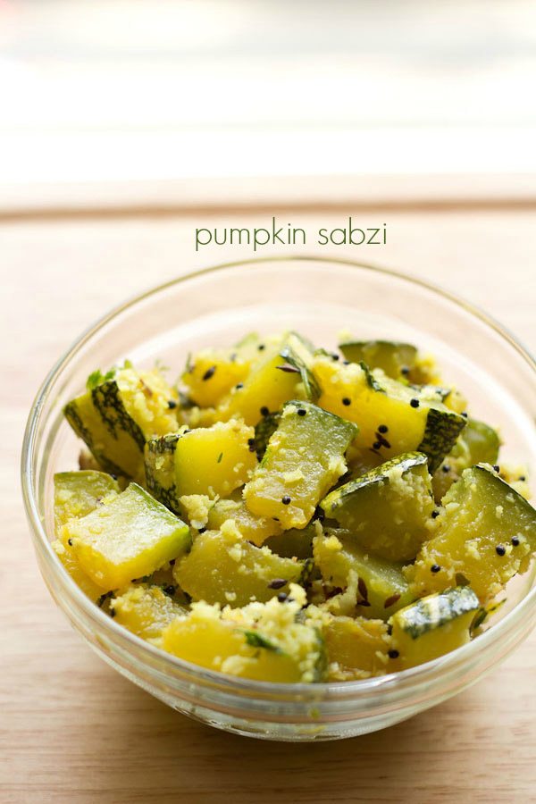 pumpkin bhaji
