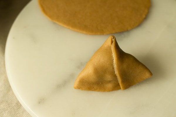 making baked samosa recipe