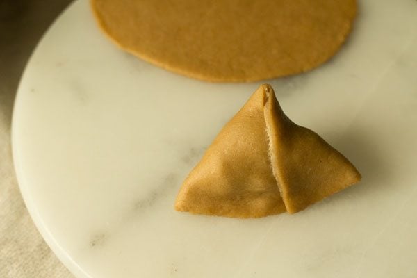 stuffed samosa ready. 