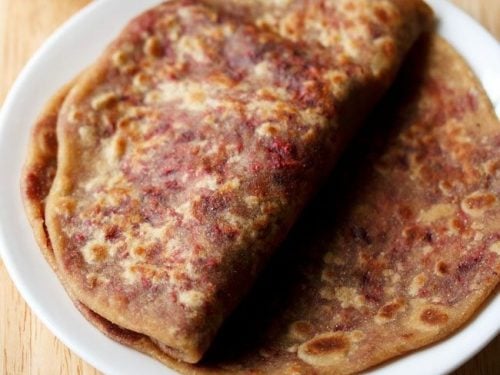 beetroot paratha recipe