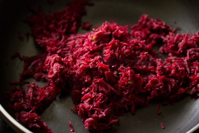 beetroot mixed with spices