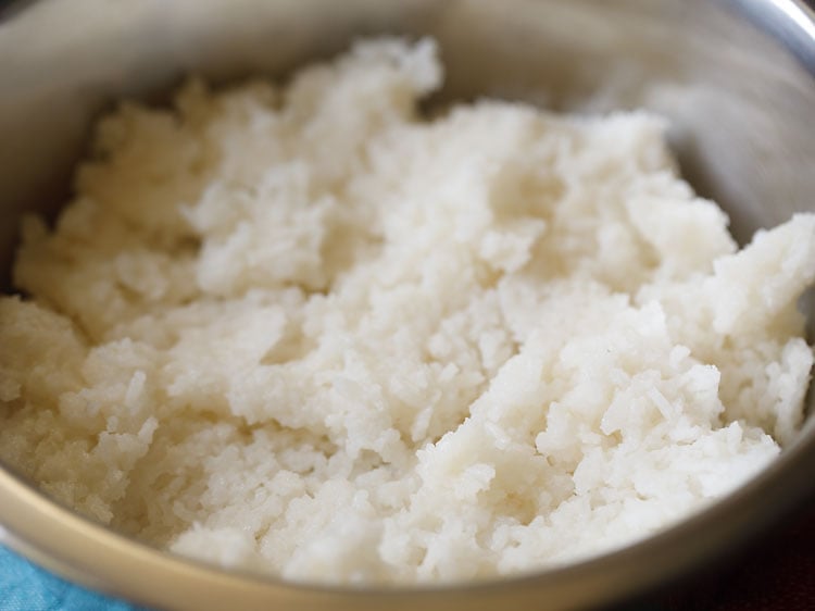 mashed rice to make thayir sadam.