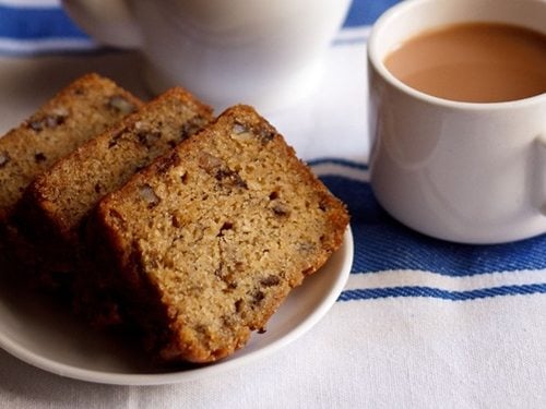 eggless banana cake recipe