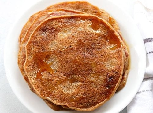 eggless banana pancake recipe