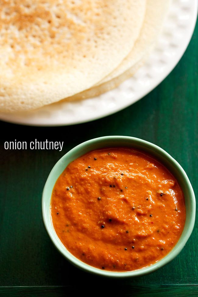 onion chutney recipe, onion chutney
