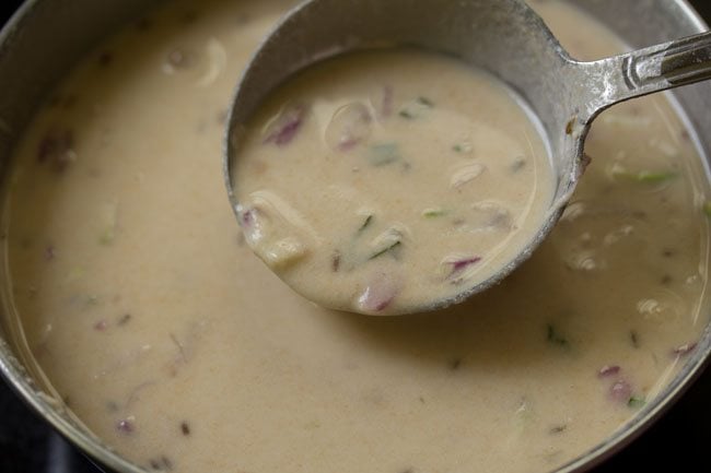 prepared batter in the bowl