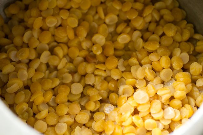 Dulce Kozhukattai | Chana Dal Modak » Recetas de verduras de Dassana 6 chana dal cocido a presión.