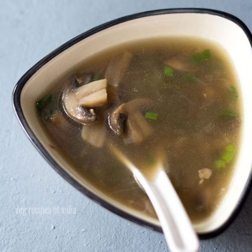 mushroom soup recipe