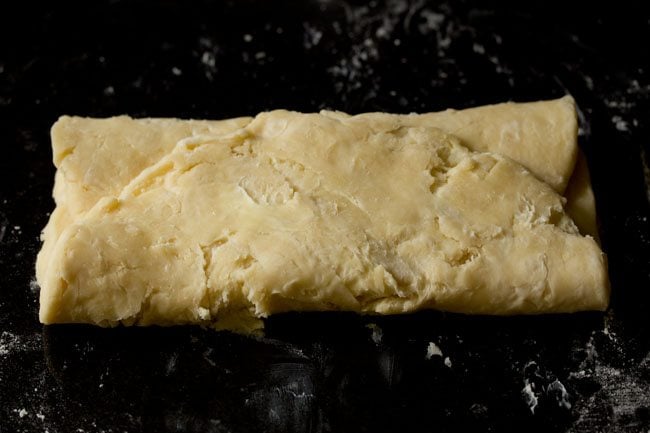making puff pastry recipe