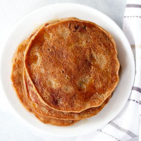 eggless banana pancake recipe