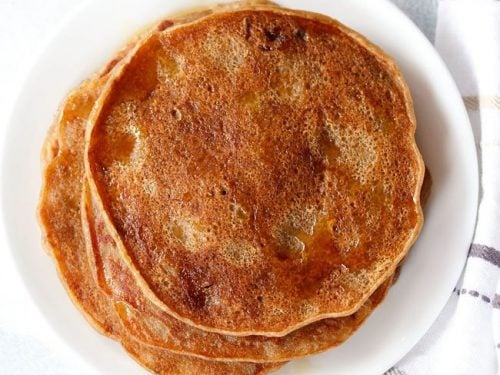 eggless banana pancake recipe