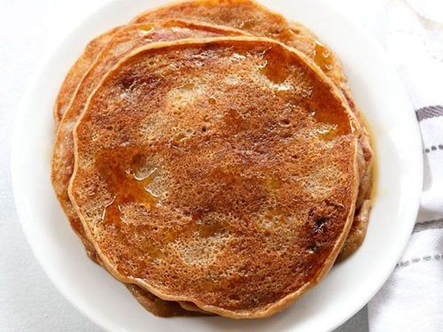 eggless banana pancake recipe