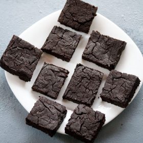 eggless brownie recipe, eggless chocolate brownie recipe