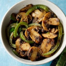 mushroom pepper fry recipe