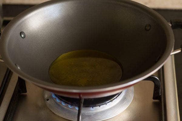 Heat ghee in a pan