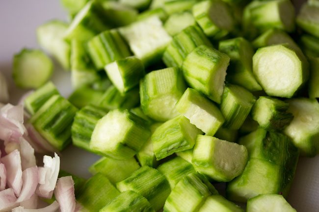 ridge gourd for turai moong dal sabzi recipe