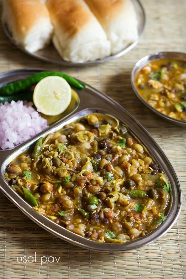 usal pav recipe