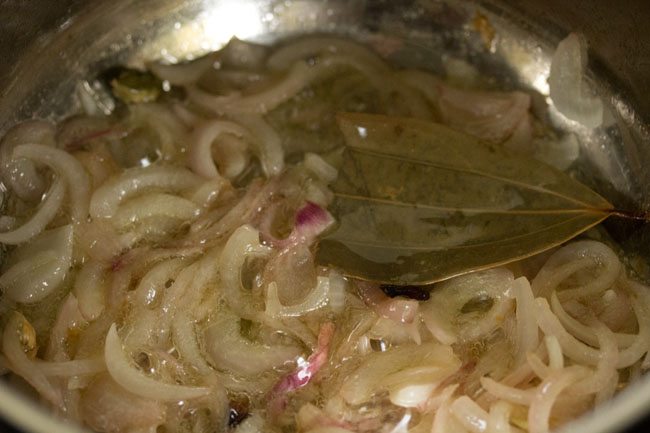 sauteing onions