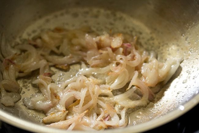 sauteing ginger garlic paste