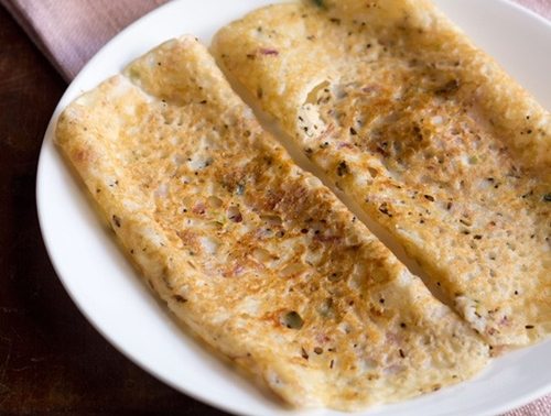 Onion Rava Dosa Recipe