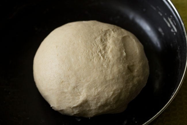 prepared dough for paneer kulcha. 