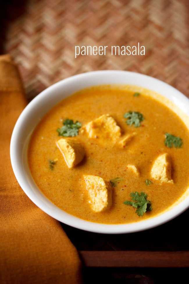 cottage cheese curry recipe, paneer curry recipe