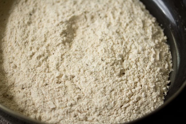 making dough for savory shankarpali recipe
