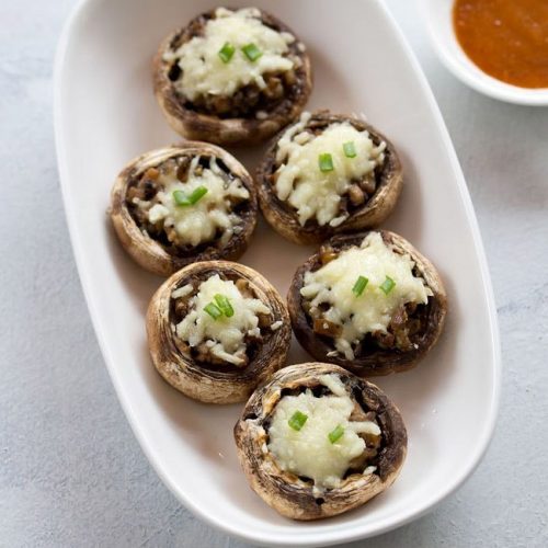Gefüllte Champignons Rezept