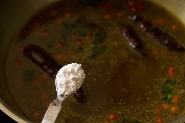 salt to make tamarind rice recipe