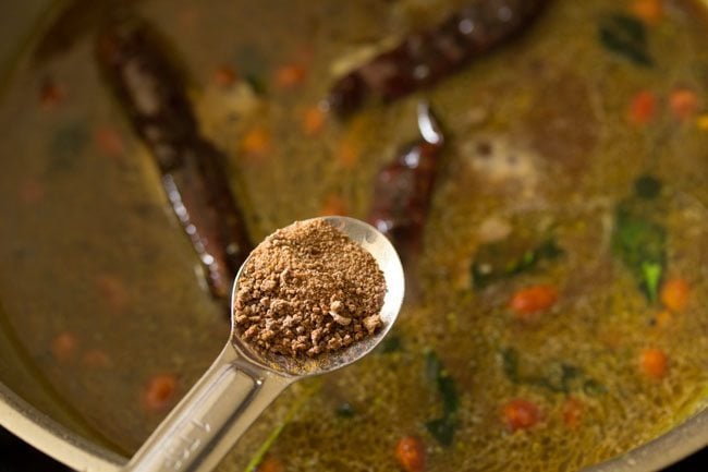 jaggery to make tamarind rice recipe