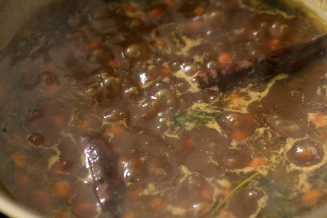 making tamarind rice recipe