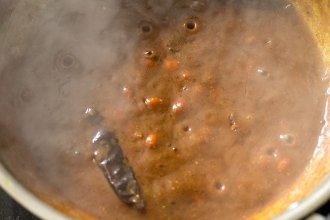 making tamarind rice recipe