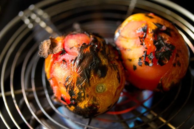 tomatoes for making tomato chokha recipe