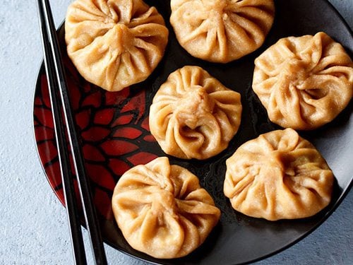 whole wheat veg momos