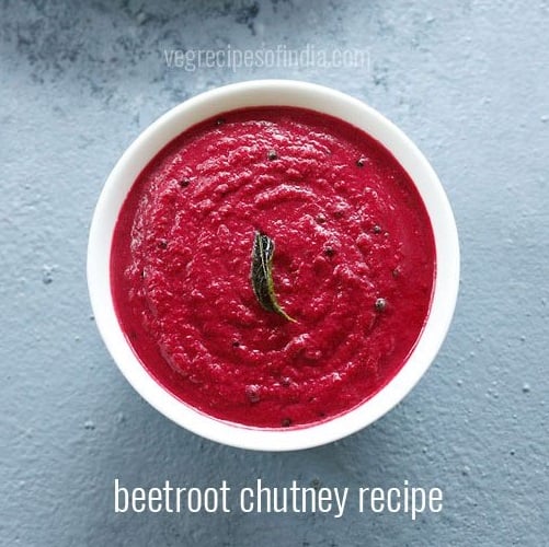 Beetroot Pachadi Recipe (Beetroot Chutney)
