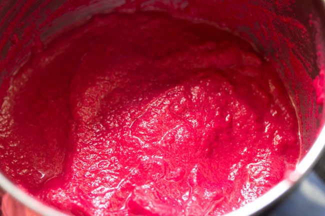 ground beetroot chutney