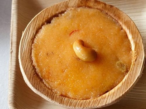 karnataka style rava kesari bhath recipe