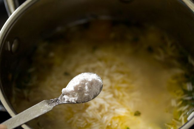 salt to make kuska biryani recipe