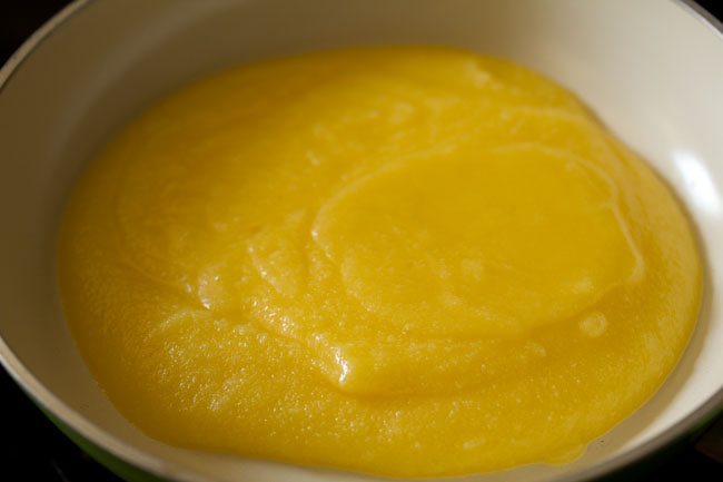 ghee in a pan