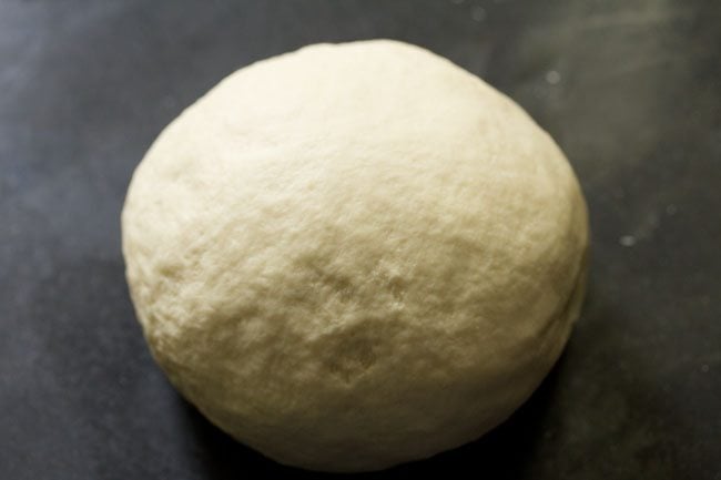 kneaded pizza dough