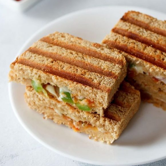 Pizza Sandwich » Dassana's Veg Recipes