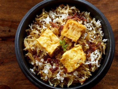 paneer biryani in pressure cooker recipe