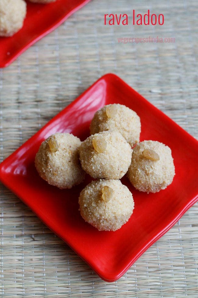 rava ladoo recipe