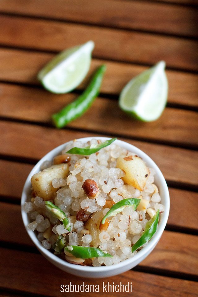 sabudana khichdi recipe