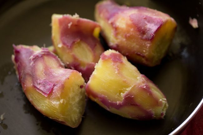 shakarkandi for sweet potato gulab jamun recipe